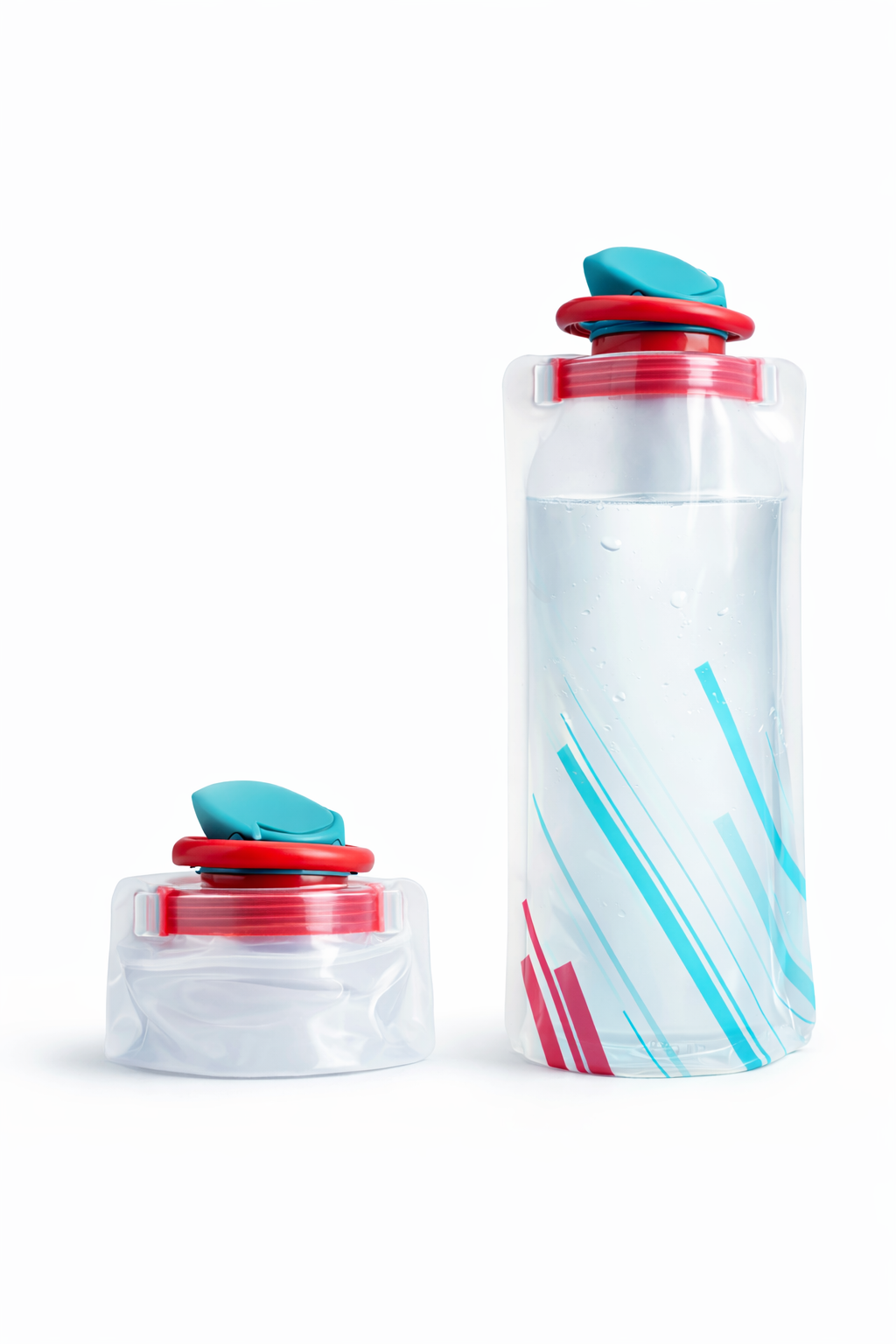 CLEARFLY Collapsible Water Bottle (23oz) – Leak-Proof, Travel-Friendly & Reusable